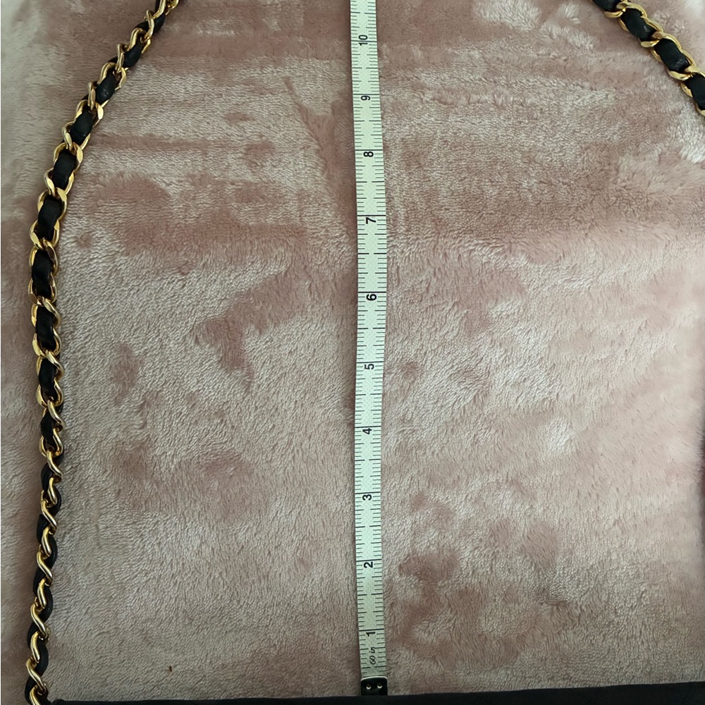 CHANEL Elegant Black Lambskin, Shoulder Bag or Clutch ~ 24K Gold Accent - Picture 8 of 17